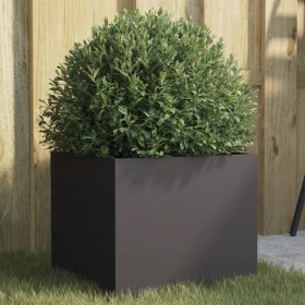 Jardinera de acero laminado en frío negro 32x30x29 cm de , Maceteros y jardineras - Ref: Foro24-841535, Precio: 37,97 €, Desc...