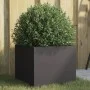 Jardinera de acero laminado en frío negro 32x30x29 cm de , Maceteros y jardineras - Ref: Foro24-841535, Precio: 37,36 €, Desc...