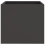 Black cold rolled steel planter 32x30x29 cm by , Pots and planters - Ref: Foro24-841535, Price: 37,97 €, Discount: %