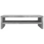 Soporte de pantalla madera ingeniería gris hormigón 42x24x13 cm de vidaXL, Muebles TV - Ref: Foro24-800220, Precio: 17,76 €, ...