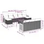11-piece garden sofa set with beige synthetic rattan cushions by , Garden sets - Ref: Foro24-3260504, Price: 752,00 €, Discou...