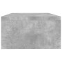 Betongrauer Sichtschutzträger aus Holzwerkstoff, 42 x 24 x 13 cm von vidaXL, TV-Möbel - Ref: Foro24-800220, Preis: 17,24 €, R...