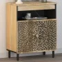 Armario auxiliar madera maciza de mango 60x33x75 cm de , Aparadores - Ref: Foro24-358237, Precio: 144,10 €, Descuento: %