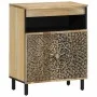 Armario auxiliar madera maciza de mango 60x33x75 cm de , Aparadores - Ref: Foro24-358237, Precio: 144,10 €, Descuento: %