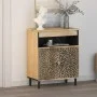 Armario auxiliar madera maciza de mango 60x33x75 cm de , Aparadores - Ref: Foro24-358237, Precio: 144,10 €, Descuento: %