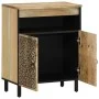 Armario auxiliar madera maciza de mango 60x33x75 cm de , Aparadores - Ref: Foro24-358237, Precio: 144,10 €, Descuento: %
