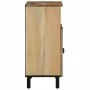 Armario auxiliar madera maciza de mango 60x33x75 cm de , Aparadores - Ref: Foro24-358237, Precio: 144,10 €, Descuento: %