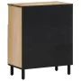 Armario auxiliar madera maciza de mango 60x33x75 cm de , Aparadores - Ref: Foro24-358237, Precio: 144,10 €, Descuento: %