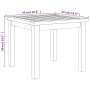3-Piece Black PE Rattan and Acacia Wood Bistro Set by , Modular outdoor sofas - Ref: Foro24-367601, Price: 136,11 €, Discount: %