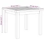 3-teiliges Bistro-Set aus schwarzem PE-Rattan und Akazienholz von , Modulare Sofas für den Außenbereich - Ref: Foro24-367601,...