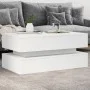 Coffee table with white LED lights 90x50x40 cm by , Coffee table - Ref: Foro24-839861, Price: 96,58 €, Discount: %