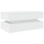 Coffee table with white LED lights 90x50x40 cm by , Coffee table - Ref: Foro24-839861, Price: 96,58 €, Discount: %