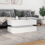 Couchtisch mit weißen LED-Leuchten 90x50x40 cm von , Couchtisch - Ref: Foro24-839861, Preis: 87,89 €, Rabatt: %