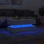Coffee table with white LED lights 90x50x40 cm by , Coffee table - Ref: Foro24-839861, Price: 96,58 €, Discount: %