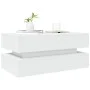 Coffee table with white LED lights 90x50x40 cm by , Coffee table - Ref: Foro24-839861, Price: 96,58 €, Discount: %