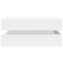 Coffee table with white LED lights 90x50x40 cm by , Coffee table - Ref: Foro24-839861, Price: 96,58 €, Discount: %