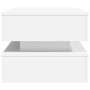 Couchtisch mit weißen LED-Leuchten 90x50x40 cm von , Couchtisch - Ref: Foro24-839861, Preis: 87,89 €, Rabatt: %