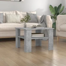 Mesa de centro madera contrachapada gris hormigón 60x60x42 cm de vidaXL, Mesas de centro - Ref: Foro24-800211, Precio: 41,65 ...