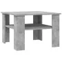 Mesa de centro madera contrachapada gris hormigón 60x60x42 cm de vidaXL, Mesas de centro - Ref: Foro24-800211, Precio: 41,65 ...