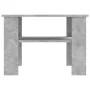 Mesa de centro madera contrachapada gris hormigón 60x60x42 cm de vidaXL, Mesas de centro - Ref: Foro24-800211, Precio: 41,65 ...