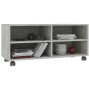 TV-Möbel mit Rädern, Sperrholz, grauer Beton, 90x35x35 cm von vidaXL, TV-Möbel - Ref: Foro24-800184, Preis: 57,35 €, Rabatt: %