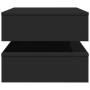 Coffee table with LED lights black 90x50x40 cm by , Coffee table - Ref: Foro24-839862, Price: 89,37 €, Discount: %