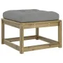 5-piece garden sofa set with impregnated pine wood cushions by , Garden sets - Ref: Foro24-3216964, Price: 454,74 €, Discount: %