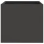 Planters 2 units black cold rolled steel 32x30x29 cm by , Pots and planters - Ref: Foro24-841536, Price: 61,12 €, Discount: %