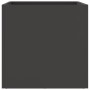 Planters 2 units black cold rolled steel 32x30x29 cm by , Pots and planters - Ref: Foro24-841536, Price: 67,31 €, Discount: %