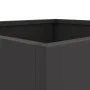 Planters 2 units black cold rolled steel 32x30x29 cm by , Pots and planters - Ref: Foro24-841536, Price: 61,12 €, Discount: %