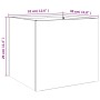 Planters 2 units black cold rolled steel 32x30x29 cm by , Pots and planters - Ref: Foro24-841536, Price: 67,31 €, Discount: %