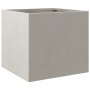 Pflanzgefäß aus silbernem Edelstahl, 32 x 30 x 29 cm von , Töpfe und Pflanzgefäße - Ref: Foro24-841543, Preis: 42,98 €, Rabat...