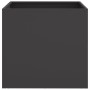 Planters 2 units black cold rolled steel 42x40x39 cm by , Pots and planters - Ref: Foro24-841548, Price: 84,75 €, Discount: %