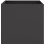 Planters 2 units black cold rolled steel 42x40x39 cm by , Pots and planters - Ref: Foro24-841548, Price: 75,54 €, Discount: %