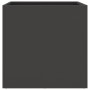 Planters 2 units black cold rolled steel 42x40x39 cm by , Pots and planters - Ref: Foro24-841548, Price: 84,75 €, Discount: %