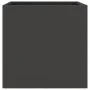 Planters 2 units black cold rolled steel 42x40x39 cm by , Pots and planters - Ref: Foro24-841548, Price: 75,54 €, Discount: %