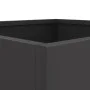Planters 2 units black cold rolled steel 42x40x39 cm by , Pots and planters - Ref: Foro24-841548, Price: 75,54 €, Discount: %