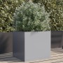 Pflanzgefäß aus silberverzinktem Stahl, 42 x 40 x 39 cm von , Töpfe und Pflanzgefäße - Ref: Foro24-841557, Preis: 39,77 €, Ra...