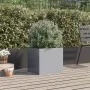 Silver galvanized steel planter 42x40x39 cm by , Pots and planters - Ref: Foro24-841557, Price: 39,95 €, Discount: %