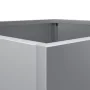 Pflanzgefäß aus silberverzinktem Stahl, 42 x 40 x 39 cm von , Töpfe und Pflanzgefäße - Ref: Foro24-841557, Preis: 38,54 €, Ra...