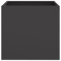 Planters 2 units black cold rolled steel 49x47x46 cm by , Pots and planters - Ref: Foro24-841560, Price: 97,37 €, Discount: %