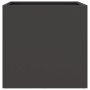 Planters 2 units black cold rolled steel 49x47x46 cm by , Pots and planters - Ref: Foro24-841560, Price: 97,37 €, Discount: %