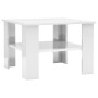 Couchtisch aus glänzend weißem Sperrholz, 60 x 60 x 42 cm von vidaXL, Couchtisch - Ref: Foro24-800213, Preis: 48,06 €, Rabatt: %