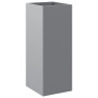 Pflanzgefäß aus silber verzinktem Stahl, 32 x 29 x 75 cm von , Töpfe und Pflanzgefäße - Ref: Foro24-841576, Preis: 54,87 €, R...