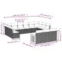 Gartensofa-Set mit Kissen, 13-teilig, beiges synthetisches Rattan von , Gartensets - Ref: Foro24-3260539, Preis: 888,88 €, Ra...