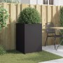 Black cold rolled steel planter 52x48x75 cm by , Pots and planters - Ref: Foro24-841583, Price: 96,73 €, Discount: %