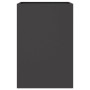 Black cold rolled steel planter 52x48x75 cm by , Pots and planters - Ref: Foro24-841583, Price: 96,73 €, Discount: %