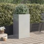 Pflanzgefäß aus silbernem Edelstahl, 42 x 38 x 75 cm von , Töpfe und Pflanzgefäße - Ref: Foro24-841581, Preis: 99,79 €, Rabat...