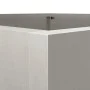 Pflanzgefäß aus silbernem Edelstahl, 42 x 38 x 75 cm von , Töpfe und Pflanzgefäße - Ref: Foro24-841581, Preis: 71,10 €, Rabat...