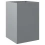 Pflanzgefäß aus silber verzinktem Stahl, 52 x 48 x 75 cm von , Töpfe und Pflanzgefäße - Ref: Foro24-841588, Preis: 68,38 €, R...